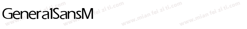 Genera1Sans Medium字体转换